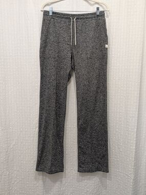 Vuori Women's Halo Essential Wide Leg Lounge Pants Heathered Gray Medium